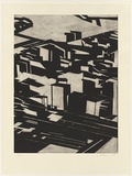 Artist: Forthun, Louise. | Title: 1956 | Date: 1998 | Technique: etching and aquatint, printed in black ink, from one copper plate