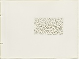 Artist: JACKS, Robert | Title: not titled [abstract linear composition]. [leaf 26 : recto] | Date: 1978 | Technique: etching, printed in black ink, from one plate