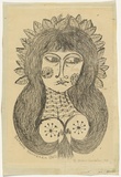 Artist: HANRAHAN, Barbara | Title: Miranda | Date: 1960 | Technique: lithograph, printed in black ink, from one stone