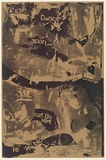 Artist: UNKNOWN (UNIVERSITY OF QUEENSLAND STUDENT WORKSHOP) | Title: Dance, Sat. 8th Sept. | Date: c.1980 | Technique: screenprint, printed in black ink, from one stencil