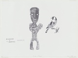 Artist: Cotton, Shane. | Title: A walk in paradise. | Date: 2004 | Technique: lithograph, printed in black ink, from one stone | Copyright: © Shane Cotton, represented by Sherman Galleries, Sydney