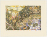 Artist: Robinson, William. | Title: Bushfire | Date: 1998 | Technique: lithograph, printed in colour, from seven stones [or plates]