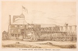 Artist: Hamel, Julius. | Title: Illustrations of Ballarat mining. | Date: 1867 | Technique: lithographs, printed in brown ink, each from one stone