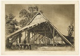 Artist: LINDSAY, Lionel | Title: Rock Davis's Slips, Woy Woy | Date: 1917 | Technique: etching and drypoint, printed in warm black ink with plate-tone, from one plate | Copyright: Courtesy of the National Library of Australia