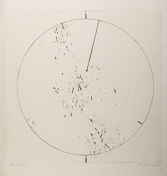 Artist: b'Cross, Elizabeth.' | Title: b'Time out.' | Date: 1969 | Technique: b'etching, printed in black ink, from one plate'