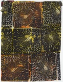 Artist: MERD INTERNATIONAL | Title: Poster: (Six light globes - yellow) | Date: 1984 | Technique: screenprint, printed in colour, from two stencils