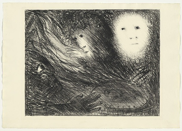 Artist: b'BOYD, Arthur' | Title: b'The vision of the church on fire.' | Date: (1965) | Technique: b'lithograph, printed in black ink, from one plate' | Copyright: b'Reproduced with permission of Bundanon Trust' Artist: b'BOYD, Arthur' | Title: b'The vision of the church on fire.' | Date: (1965) | Technique: b'lithograph, printed in black ink, from one plate' | Copyright: b'Reproduced with permission of Bundanon Trust'