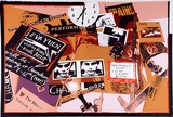 Artist: b'ARNOLD, Raymond' | Title: b'Performance Night, Chameleon, Hobart.' | Date: 1984 | Technique: b'screenprint, printed in colour, from seven stencils'