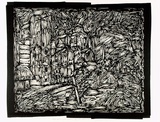Artist: b'ARNOLD, Raymond' | Title: b'White factory. [right panel]' | Date: 1987 | Technique: b'screenprint, printed in colour, from multiple stencils'