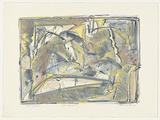 Artist: Leti, Bruno. | Title: Garden symbols no.2 | Date: 1986 | Technique: lithograph, printed in colour, from five stones