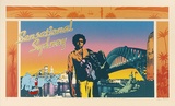Artist: Amble, Jayne. | Title: Some are Kept at home, Some are Homeless and Some think they own the whole bloody world. | Date: 1987 | Technique: screenprint, printed in colour, from multiple stencils