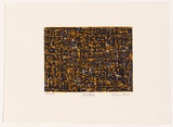 Artist: b'Peart, John.' | Title: b'Gallico' | Date: 2005 | Technique: b'etching, sugar-lift, aquatint and open-bite, printed in colour, from three plates'