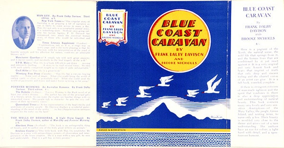 Artist: b'FEINT, Adrian' | Title: b'Book cover: Blue Coast Caravan by Frank Dalby.' | Date: 1927-1935 | Copyright: b'Courtesy the Estate of Adrian Feint' Artist: b'FEINT, Adrian' | Title: b'Book cover: Blue Coast Caravan by Frank Dalby.' | Date: 1927-1935 | Copyright: b'Courtesy the Estate of Adrian Feint'