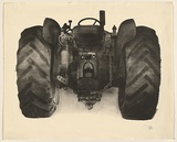 Title: Tractor | Date: 1984 | Technique: lithograph, printed in black ink, from one stone