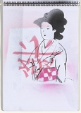 Title: Chickenpox | Date: 2003-2004 | Technique: stencil, printed with colour aerosol paint, from multiple stencils