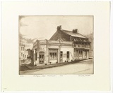 Artist: PLATT, Austin | Title: Antique shop, Paddington | Date: 1977 | Technique: etching, printed in black ink, from one plate