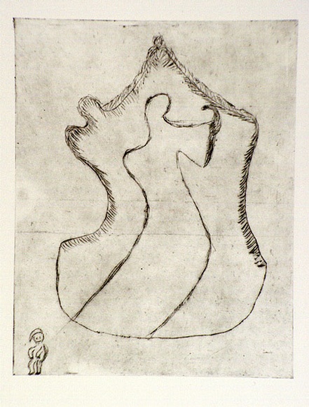 Artist: b'Shearer, Mitzi.' | Title: b'not titled' | Technique: b'etching, printed in black ink with plate-tone, from one plate' Artist: b'Shearer, Mitzi.' | Title: b'not titled' | Technique: b'etching, printed in black ink with plate-tone, from one plate'