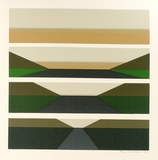 Artist: Cole-Adams, Brigid. | Title: Road | Date: 1973 | Technique: screenprint, printed in colour, from seven stencils