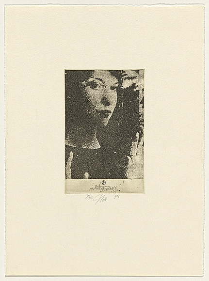 Artist: b'SCHMEISSER, Jorg' | Title: b'No.8 - Beispiel: Photoradierung (No.8 - example: photo-etching)' | Date: 1976 | Technique: b'photo-etching, printed in black ink, from one plate' | Copyright: b'\xc2\xa9 J\xc3\xb6rg Schmeisser' Artist: b'SCHMEISSER, Jorg' | Title: b'No.8 - Beispiel: Photoradierung (No.8 - example: photo-etching)' | Date: 1976 | Technique: b'photo-etching, printed in black ink, from one plate' | Copyright: b'\xc2\xa9 J\xc3\xb6rg Schmeisser'