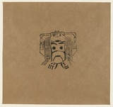 Artist: b'HAHA,' | Title: b'We love HaHa + Dalek + Cybern (#3).' | Date: 2004 | Technique: b'stencil, printed in black ink, from one stencil'