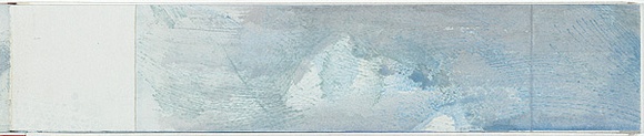 Artist: b'SCHMEISSER, Jorg' | Title: b'My first little book from the voyage to the ice on the Aurora Australis.' | Date: 1999 | Technique: b'engraving, printed in blue ink, from multiple polycarbonate sheets; watercolour, gouache and pencil' | Copyright: b'\xc2\xa9 J\xc3\xb6rg Schmeisser' Artist: b'SCHMEISSER, Jorg' | Title: b'My first little book from the voyage to the ice on the Aurora Australis.' | Date: 1999 | Technique: b'engraving, printed in blue ink, from multiple polycarbonate sheets; watercolour, gouache and pencil' | Copyright: b'\xc2\xa9 J\xc3\xb6rg Schmeisser'