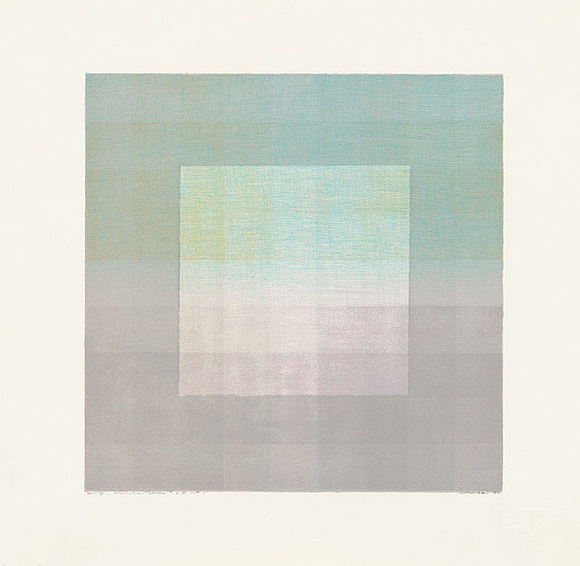 Artist: b'MARK HOWLETT FOUNDATION' | Title: b'Project #5: 9 x 9 folio.' | Date: 1998-99 | Technique: b'screenprint, printed in colour, from multiple stencils' Artist: b'MARK HOWLETT FOUNDATION' | Title: b'Project #5: 9 x 9 folio.' | Date: 1998-99 | Technique: b'screenprint, printed in colour, from multiple stencils'