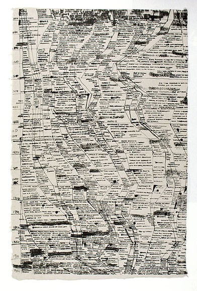 Artist: Ely, Bonita. | Title: Histories [B]. | Date: 1992 | Technique: lithograph, printed in black ink, from one stone [or plate]