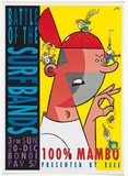Artist: Mambo. | Title: Battle of the surf bands | Date: c.1985 | Technique: offset-lithograph, printed in colour, from multiple plates