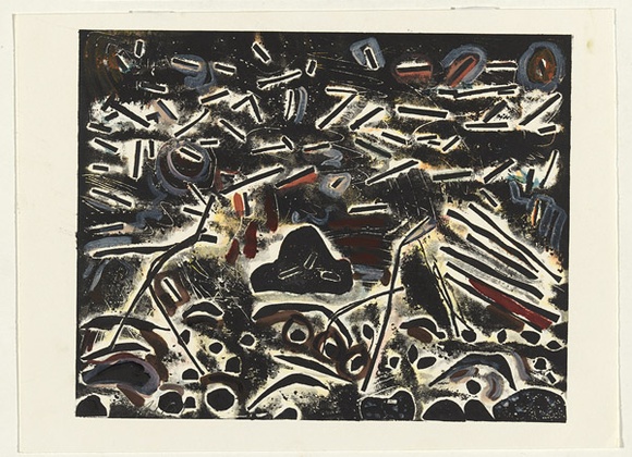 Artist: b'Leszczynski, Elizabeth.' | Title: b'not titled' | Date: 1987 | Technique: b'monotype, printed in colour, from one plate' | Copyright: b'\xc2\xa9 Elizabeth Leszczynski' Artist: b'Leszczynski, Elizabeth.' | Title: b'not titled' | Date: 1987 | Technique: b'monotype, printed in colour, from one plate' | Copyright: b'\xc2\xa9 Elizabeth Leszczynski'