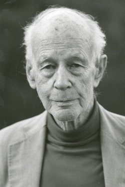 Artist: b'Heath, Gregory.' | Title: b'Portrait of Robert Emerson Curtis, Australian printmaker, 1988' | Date: 1988