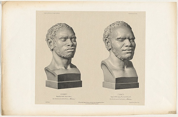 Artist: b'Law, Benjamin.' | Title: b'Guenney [and] Timmey' | Technique: b'lithograph, printed in black ink, from one stone'