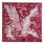 Artist: b'TAPAYA, Nyuwara' | Title: b'Liru kulunypa tjuta' | Date: 1995 | Technique: b'aquatint, sugarlift and etching, printed in red ink, from one  plate'