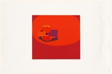 Artist: Grey-Smith, Helen. | Title: Persimmons | Date: 1976 | Technique: screenprint, printed in colour, from multiple stencils
