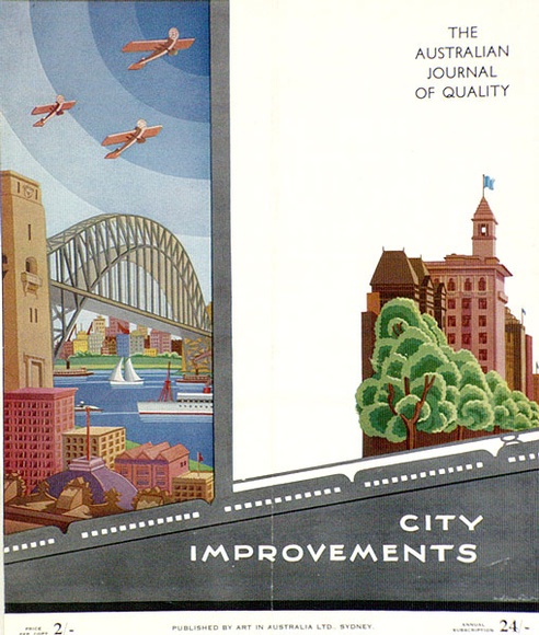 Artist: b'FEINT, Adrian' | Title: b'The Australia Journal of Quality.' | Date: 1927-1935 | Copyright: b'Courtesy the Estate of Adrian Feint' Artist: b'FEINT, Adrian' | Title: b'The Australia Journal of Quality.' | Date: 1927-1935 | Copyright: b'Courtesy the Estate of Adrian Feint'