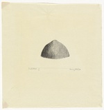 Artist: Murray-White, Clive. | Title: Small Dome | Date: 1970 | Technique: lithograph, printed in black ink, from one stone