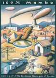 Artist: Mambo. | Title: More a part of the landscape than a pair of trousers | Date: c.1985 | Technique: offset-lithograph, printed in colour, from multiple plates