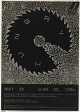 Artist: UNKNOWN | Title: Hungry | Date: 1986 | Technique: screenprint, printed in colour, from two stencils