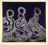 Artist: b'Shearer, Mitzi.' | Title: b'Dress design and head dress' | Date: 1982