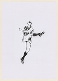 Artist: HAHA, | Title: Go Pies. | Date: 2004 | Technique: stencil, printed in black ink, from one stencil