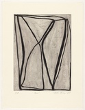 Artist: b'Kovacs, Ildiko.' | Title: b'Bend' | Date: 2005 | Technique: b'drypoint, printed in black ink, from one plate'