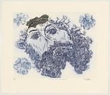 Title: Mail from Vincent | Date: 2007 | Technique: hardground etching and aquatint, printed in colour, from one copper plate; inked a-la-poupee