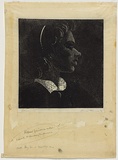 Title: Olive | Date: 1939 | Technique: linocut, printed in black ink, from one block