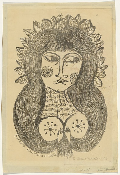 Artist: b'HANRAHAN, Barbara' | Title: b'Miranda' | Date: 1960 | Technique: b'lithograph, printed in black ink, from one stone'