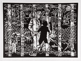 Artist: Debenham, Pam. | Title: History. | Date: 1988 | Technique: linocut, printed in black ink, from one block