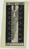 Artist: Waller, Christian. | Title: The Spirit of Light | Date: 1932 | Technique: linocut, printed in black ink, from one block