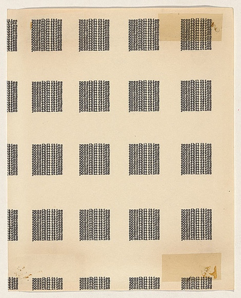 Title: b'Section B (Word situations) - 32 Possibilities: No. 6, 2(B)' | Date: (1970-71) | Technique: b'typewriter' Title: b'Section B (Word situations) - 32 Possibilities: No. 6, 2(B)' | Date: (1970-71) | Technique: b'typewriter'