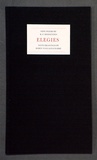 Artist: Wallace-Crabbe, Robin. | Title: Elegies. | Date: 1974 | Technique: lineblocks; letterpress text | Copyright: © The Estate of R F Brissenden (poet)