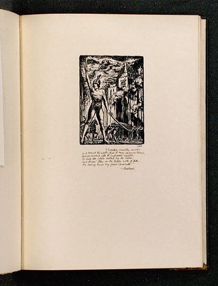 Artist: b'McGrath, Raymond.' | Title: b'Techelles, draw thy sword.' | Date: 1925 | Technique: b'wood-engraving, printed in black ink, from one block' Artist: b'McGrath, Raymond.' | Title: b'Techelles, draw thy sword.' | Date: 1925 | Technique: b'wood-engraving, printed in black ink, from one block'