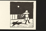 Title: Schoolgirl takes a flip. | Date: 1979 | Technique: offset-lithograph