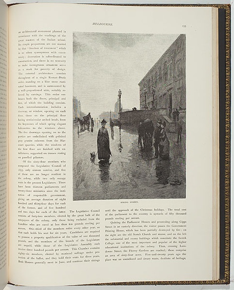 Title: b'Spring street.' | Date: 1886 | Technique: b'wood-engraving, printed in black ink, from one block'
